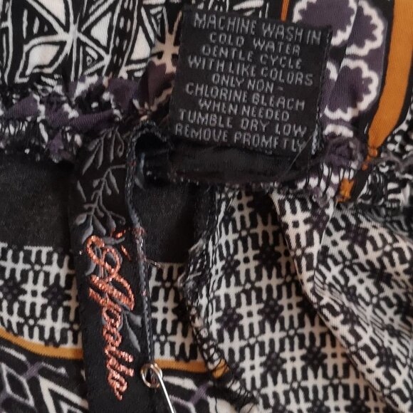 Apollo Ladies Elastic Waist Lightweight Palazzo Pants - Picture 3 of 5